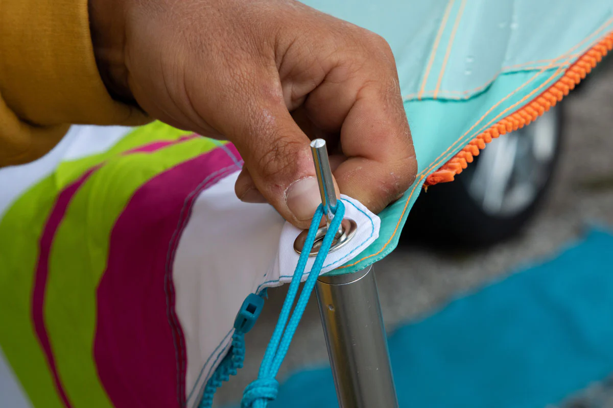 Verbindbares Sonnensegel „Zip-Canvas“ Orient Design - Image 6