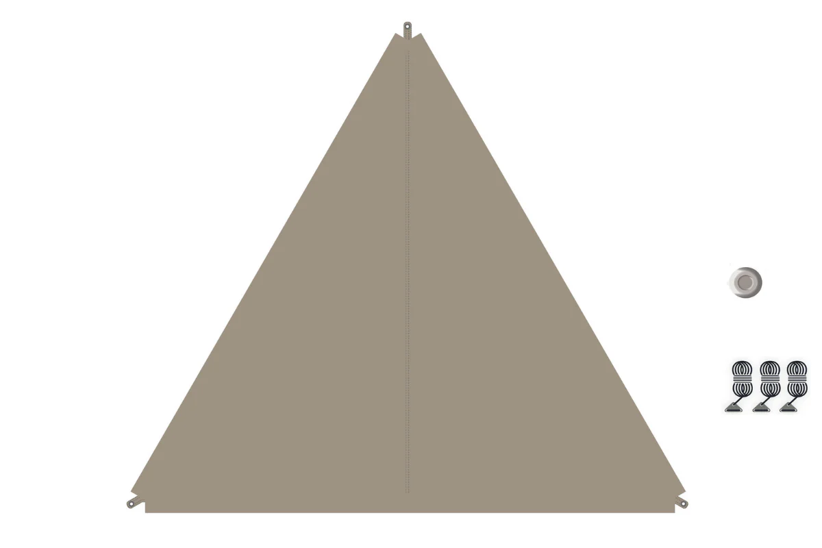 Verbindbares Sonnensegel „Zip-Protect Canvas“ - Image 3